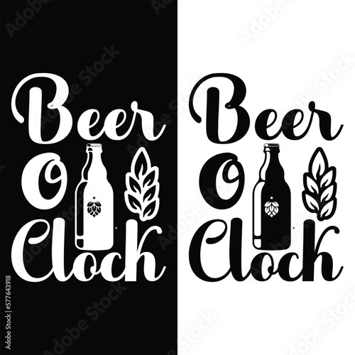 t-shirt design Free vector samples with illustration of beer design
