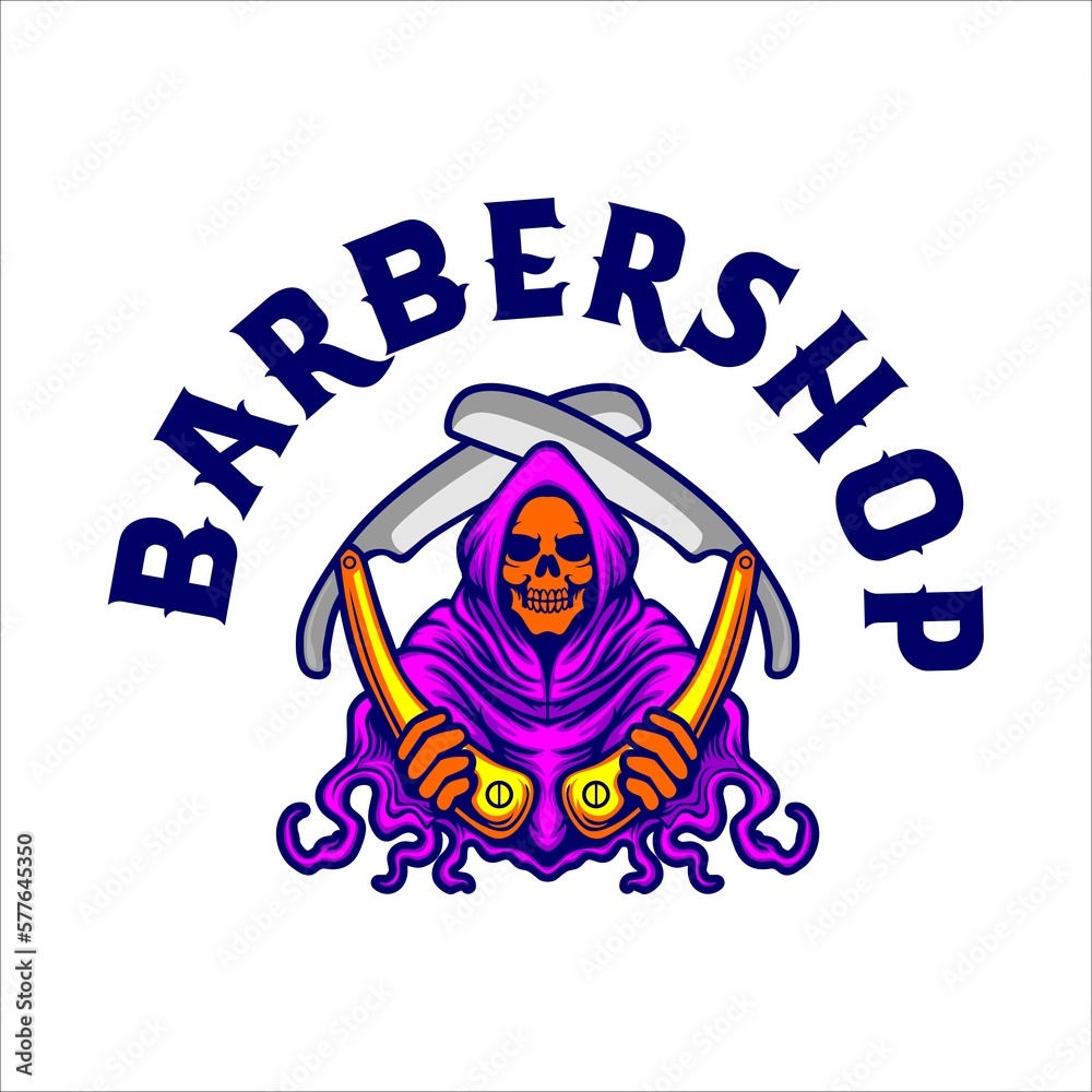 barbershop logo design 
