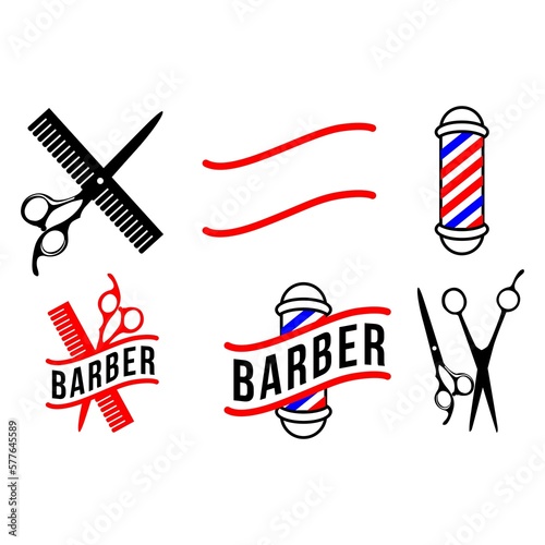 barbershop logo design 