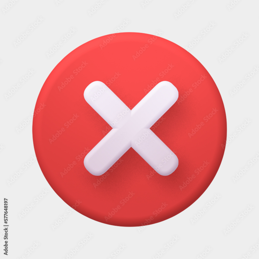 red perspective angle 3d render x wrong cross error 404 no entry deny ban closed access fail premium verified twitch discord social media twitter gold symbol sign button mobile app icon isolated bg red perspective angle 3d render x wrong cross error 404 no entry deny ban closed access fail premium verified twitch discord social media twitter gold symbol sign button mobile app icon isolated bg