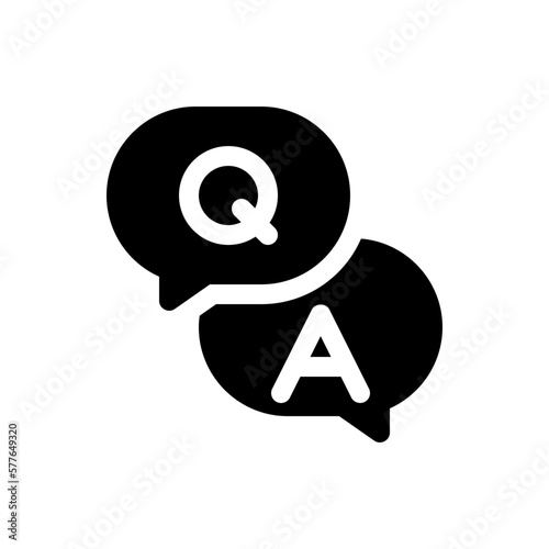 question and answer icon