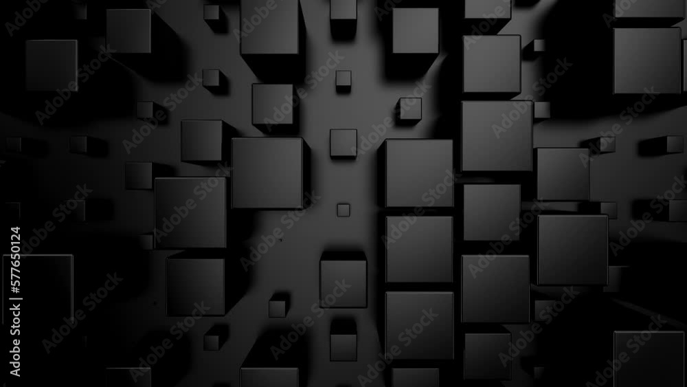Background of Animated Cubes. Abstract motion, loop, two color, 3d rendering, 4k resolution
Background of Animated Cubes. Abstract motion, loop, two color, 3d rendering, 4k resolution