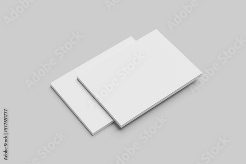 A4 Landscape Magazine Mockup