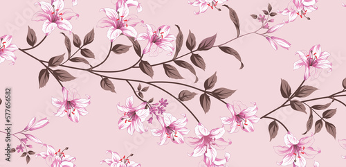 Digital And Textile Design Pattern