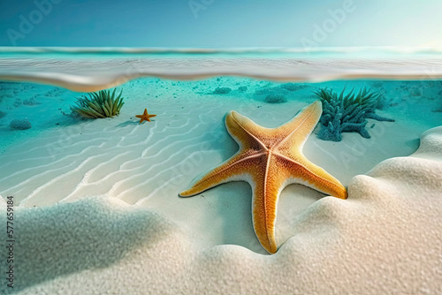 Starfish images, AI Generative