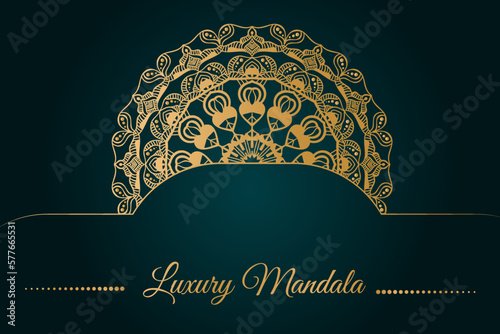 Ornamental Luxury Mandala Design Background