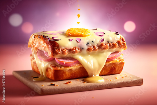 Crunchy Goodness: Indulge in the Classic French Croque Monsieur Sandwich