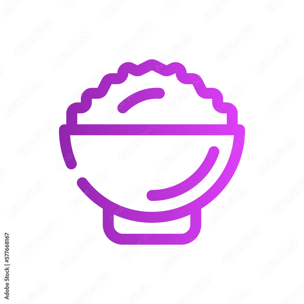 rice gradient icon rice gradient icon