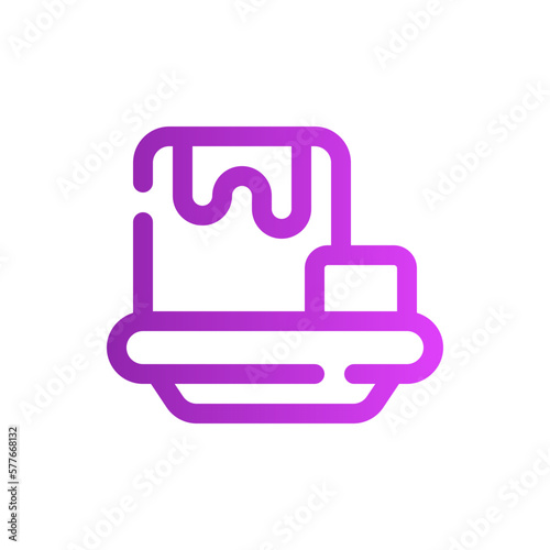 butter gradient icon
