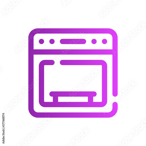 oven gradient icon