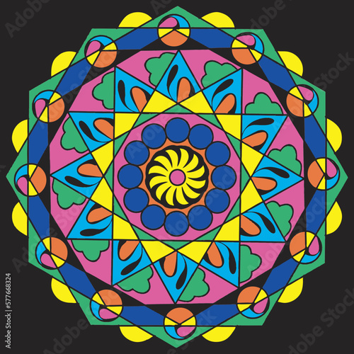 Geometric mandala