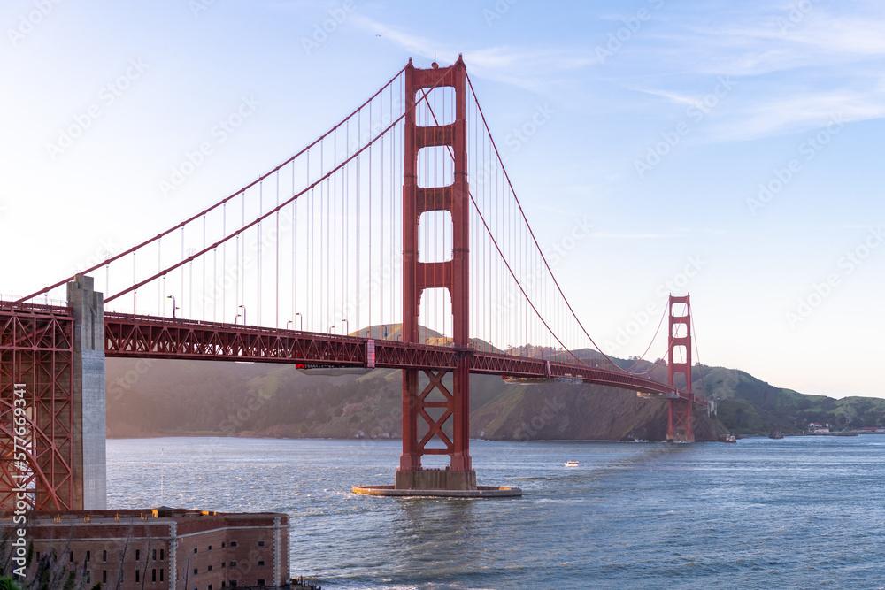 Golden Gate Bridge in San Francisco, California. USA.