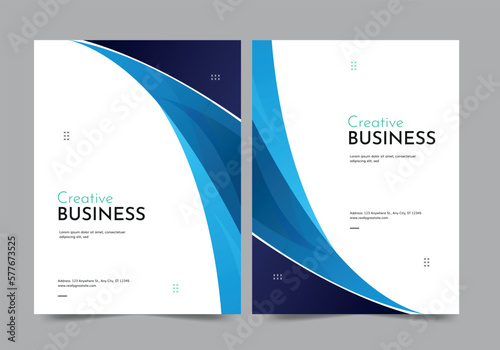 Brochure or template, annual report cover design background
