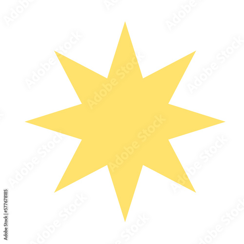 yellow star element