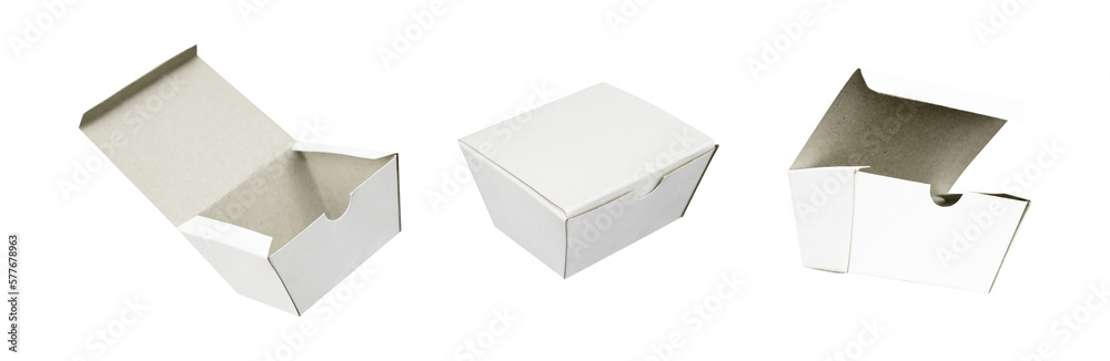 Collection of Bento packaging mockups Collection of Bento packaging mockups