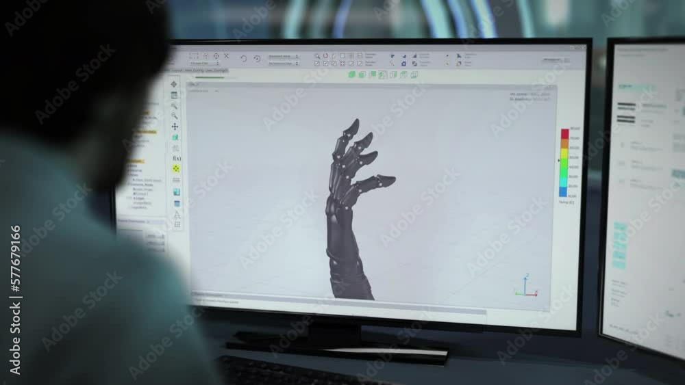 Futuristic Robotic Manufacturing Utilized By Software UI To Fabricate Robot Arm Parts. Futuristic Manufacturing Of Robot Arm Components. Manufacturing Of Robot Arm With Futuristic Cyberware Design Futuristic Robotic Manufacturing Utilized By Software UI To Fabricate Robot Arm Parts. Futuristic Manufacturing Of Robot Arm Components. Manufacturing Of Robot Arm With Futuristic Cyberware Design