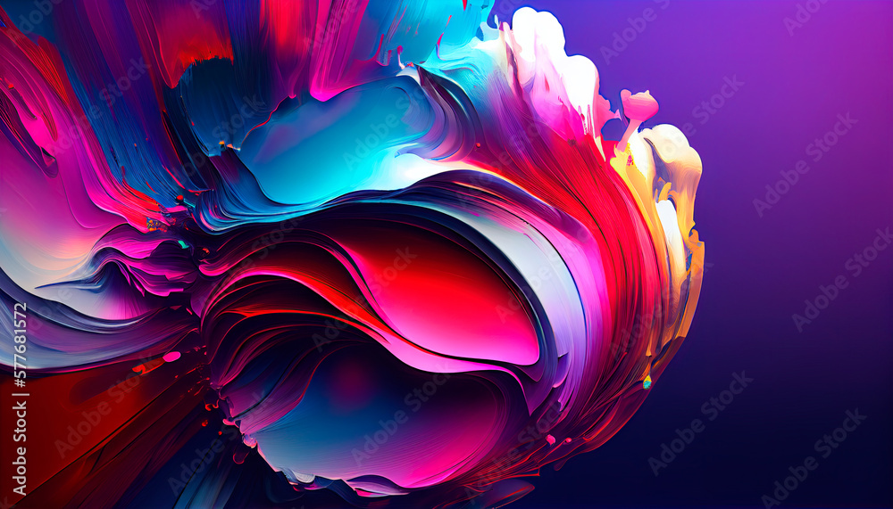 Obraz premium Luxury abstract fluid art alcohol ink pattern with marble texture. Modern cobalt blue and gold background with paint splash and golden glitter for poster, flyer, brochure design. 