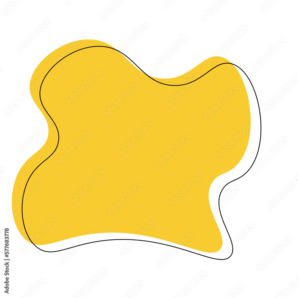 Abstract Shape Line Vector Abstract Shape Line Vector
