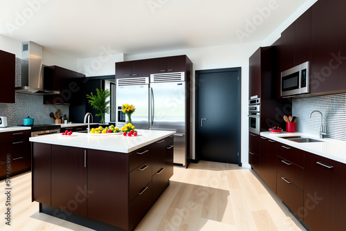 Designing Your Dream Kitchen: Tips for Layout and Functionality © pisan