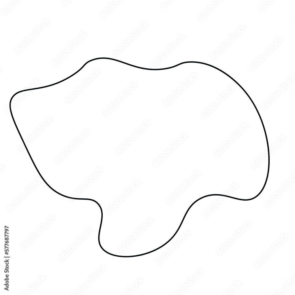 Vector Abstract Shape Lineart Vector Abstract Shape Lineart