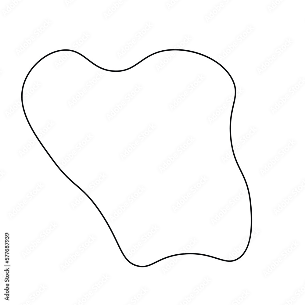 Vector Abstract Shape Lineart Vector Abstract Shape Lineart