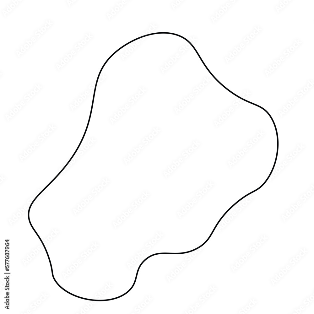 Vector Abstract Shape Lineart Vector Abstract Shape Lineart