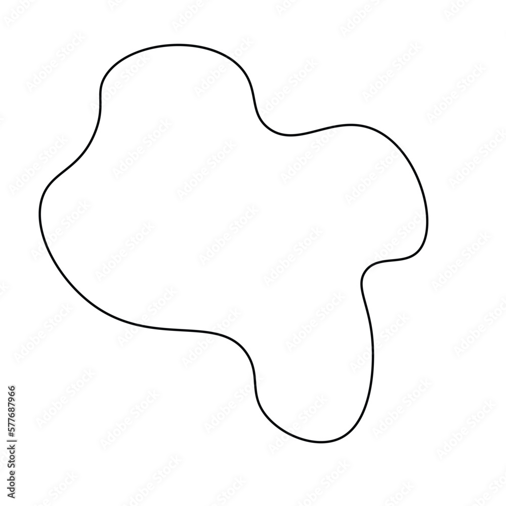 Vector Abstract Shape Lineart Vector Abstract Shape Lineart