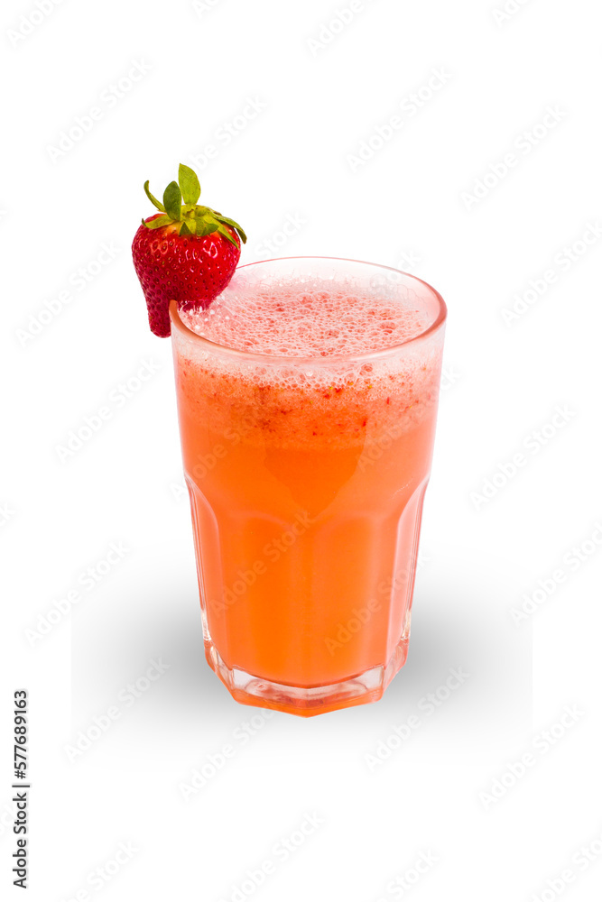 Suco de Caju com Morango e Limão Suco de Caju com Morango e Limão