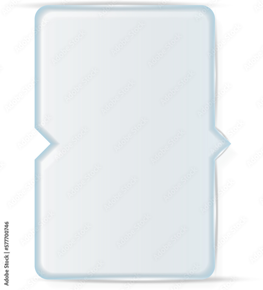 Transparent glass infographic UI template labels Transparent glass infographic UI template labels
