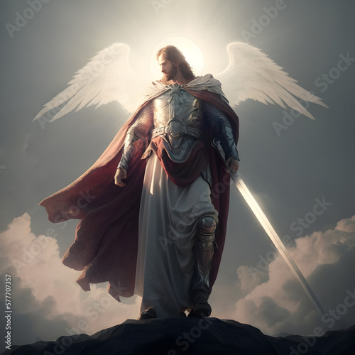 Archangel wings holy sword rob