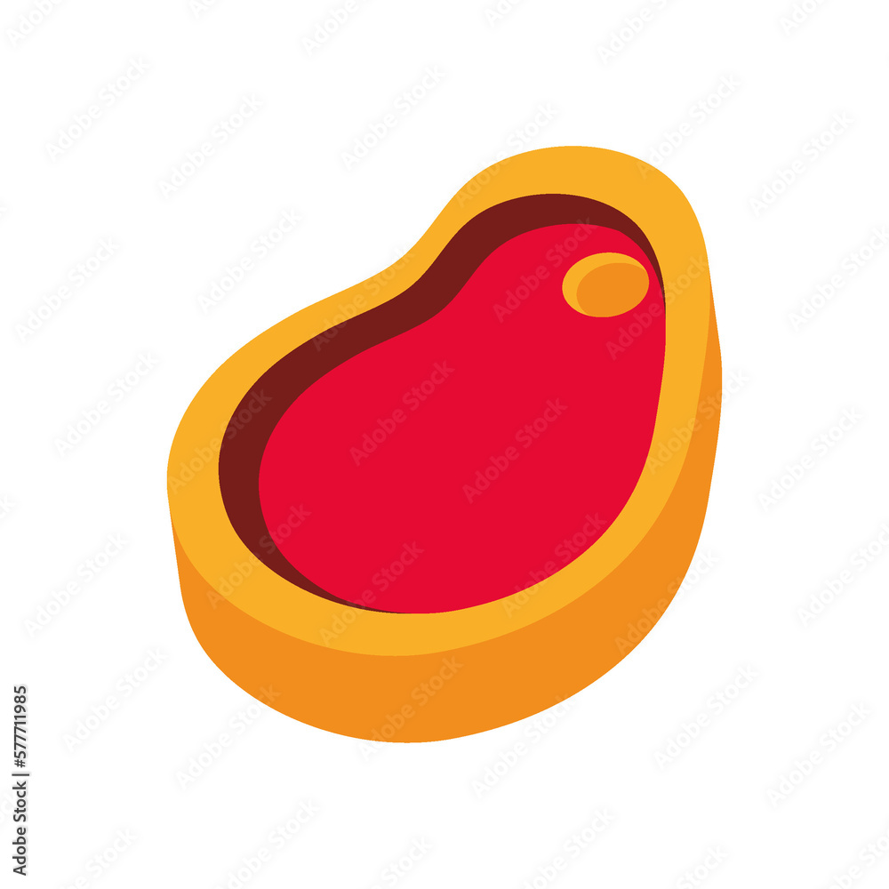 PNG image meat steak icon transparent background Stock Illustration ...