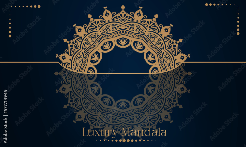 Ornamental Luxury Mandala Design Background