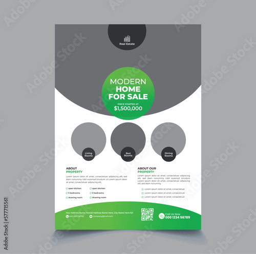 Real Estate Flyer template