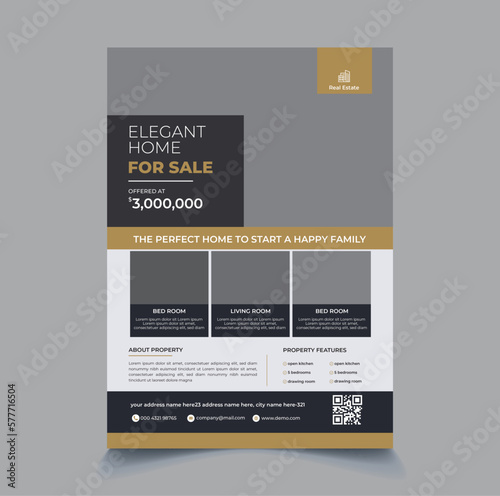 Real Estate Flyer template