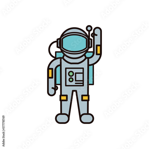 astronaut icon PNG image with transparent background