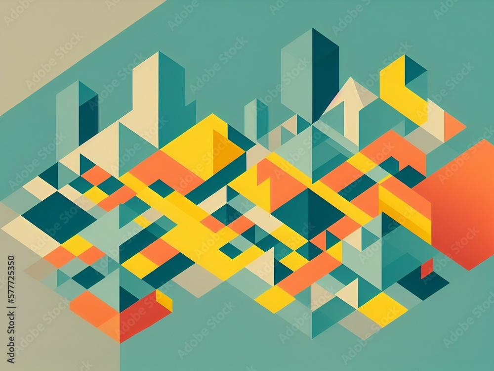 Abstract Geometric Shapes. bauhaus Abstract Geometric Shapes. bauhaus