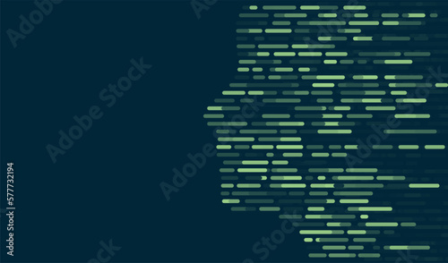 Dna test infographic. Genome sequence map.