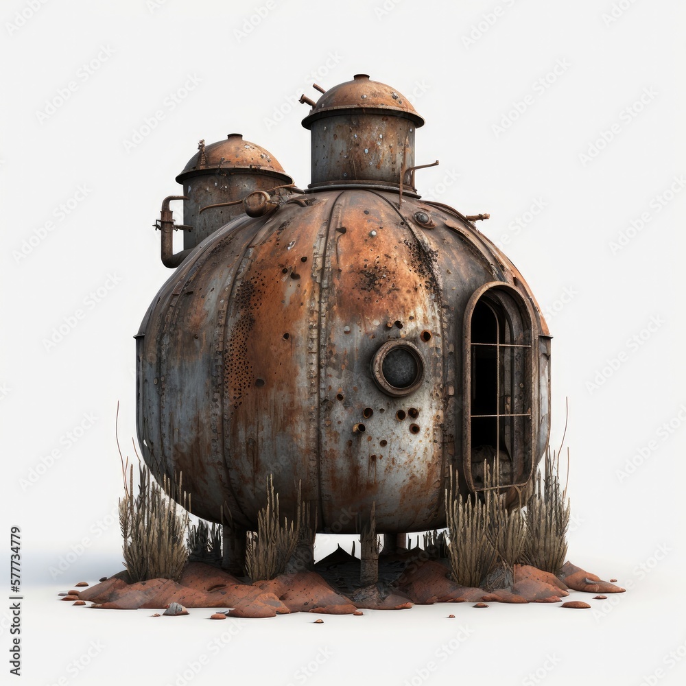 Decaying Fuel Storage The Environmental Hazards of Abandoned Rusted Gas