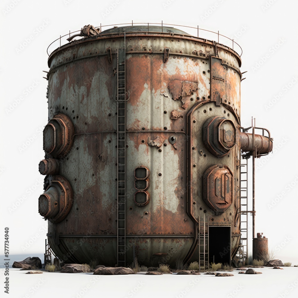 Decaying Fuel Storage The Environmental Hazards of Abandoned Rusted Gas