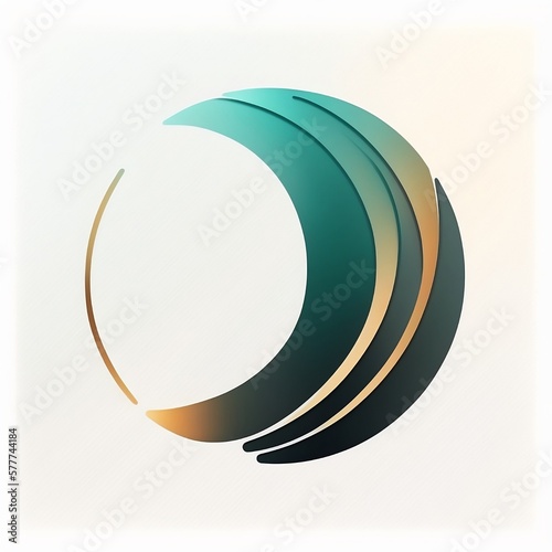 simple modern logo made by generative ai