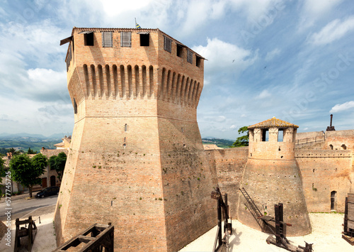 Mondavio, PU. Rocca Roveresca
 photo