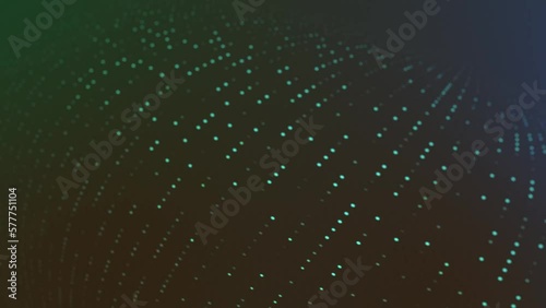 Colorful Dots Background Seamless Looping Motion