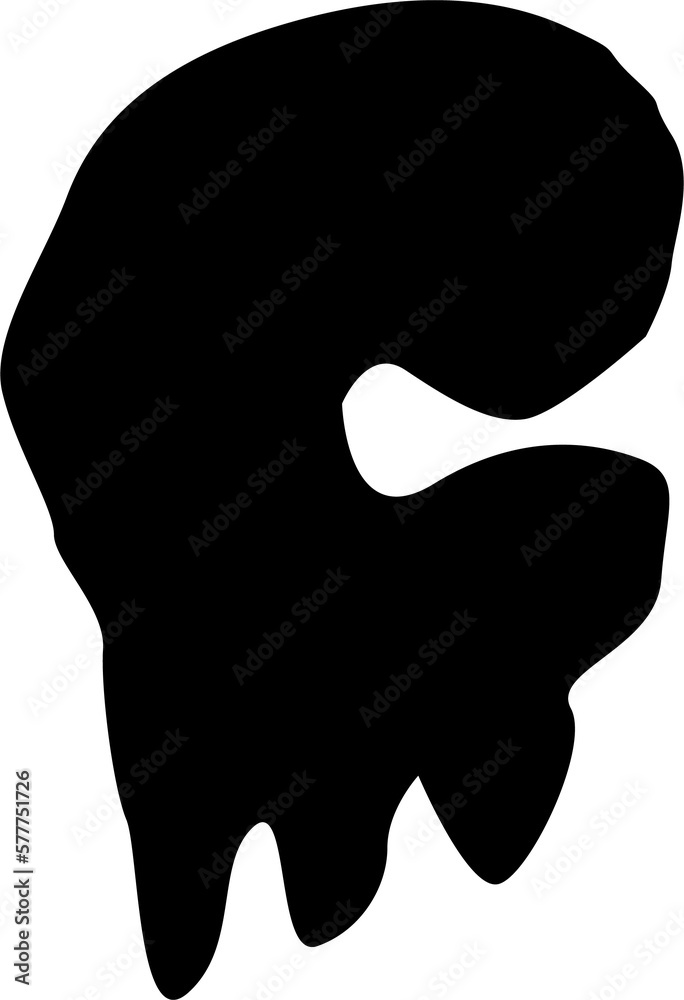 Leaky graffiti letter c Leaky graffiti letter c