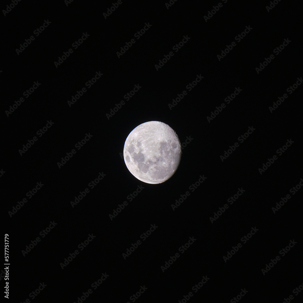 Serene and Mesmerizing Close-up of the Moon Serene and Mesmerizing Close-up of the Moon