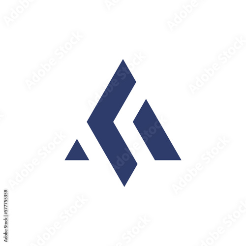 AC logo concept, ward logo , initial
