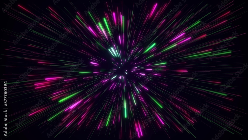 Amazing, beautiful and neon lines move endlessly toward the viewer. An explosion of colorful and monochromatic neon parts and their movement toward the camera. Lots of lines flying forward. 2D lines Amazing, beautiful and neon lines move endlessly toward the viewer. An explosion of colorful and monochromatic neon parts and their movement toward the camera. Lots of lines flying forward. 2D lines