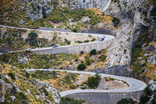 Sa Colobra road in Mallorca