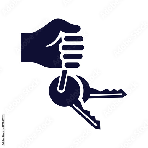 home buying home key handover icon