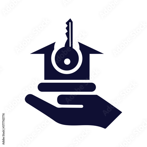 home buying home key handover icon
