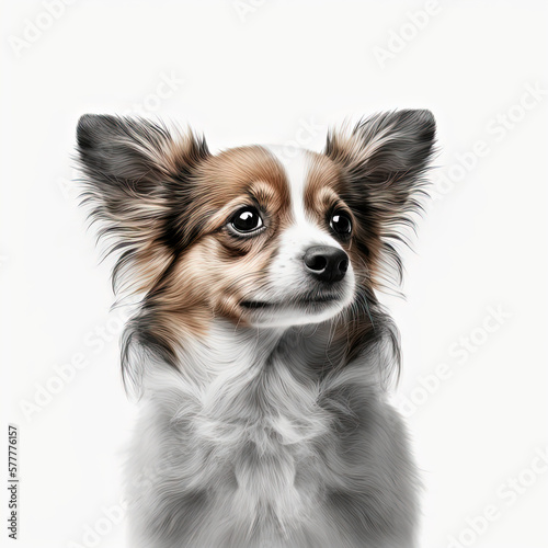 chihuahua puppy isolated on white © Suraj
